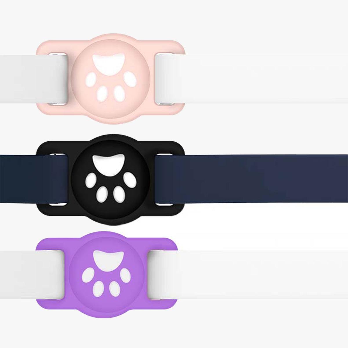 Cute Paw Airtag Pet Tracking Collar - Aesthetic Clothes Shop