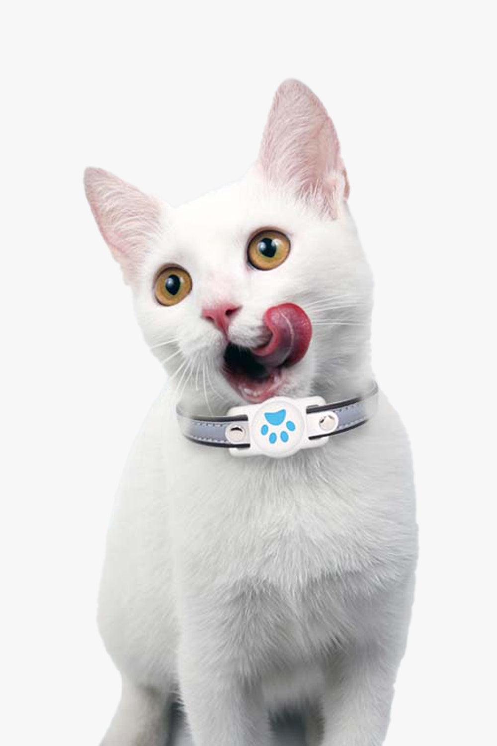 Cute Paw Airtag Pet Tracking Collar - Aesthetic Clothes Shop