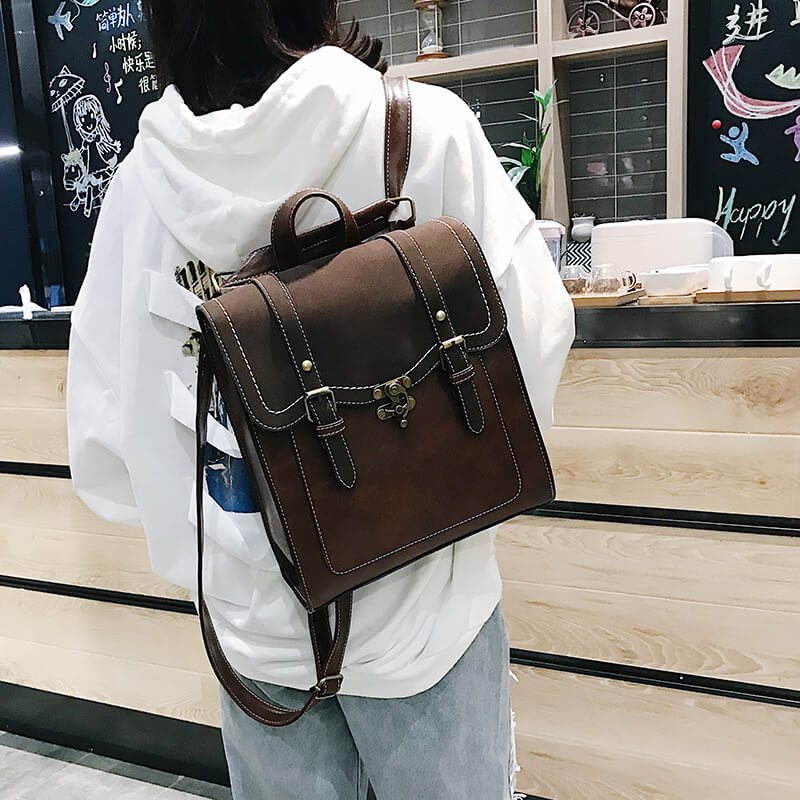 Dark academia sale satchel