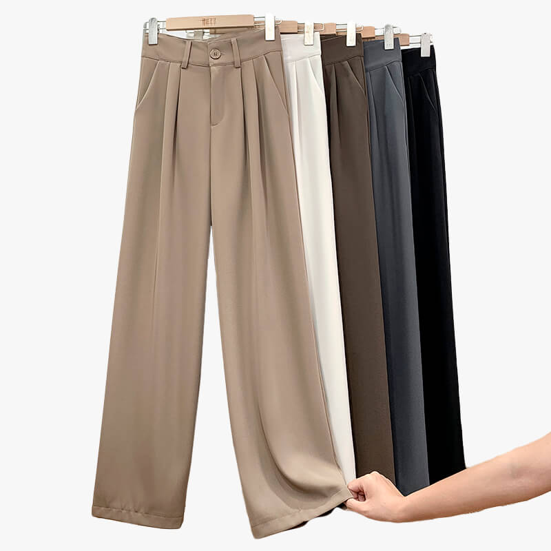 Dark Academia High Waist Pencil Pants - Aesthetic Clothes