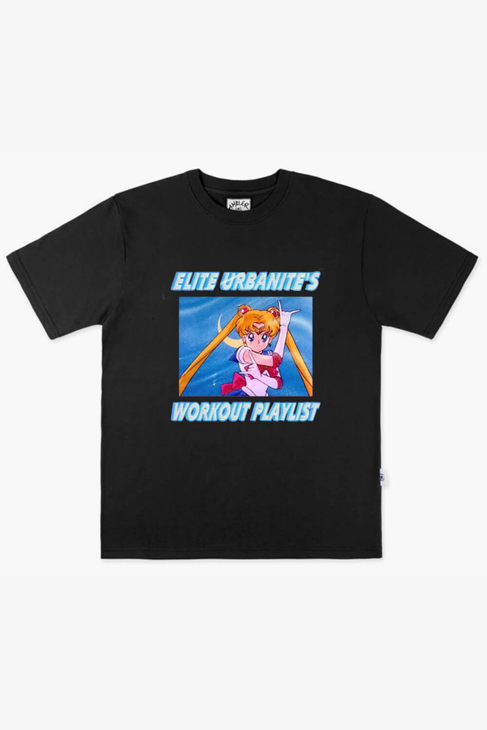 Elite Urbanite Workout Playlist Sailor Moon T-Shirt