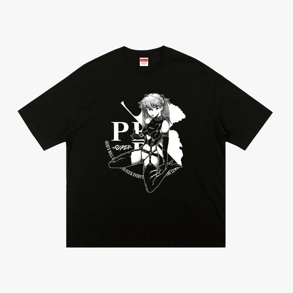 Evangelion Asuka Hot EGirl T-Shirt - Aesthetic Clothes Shop