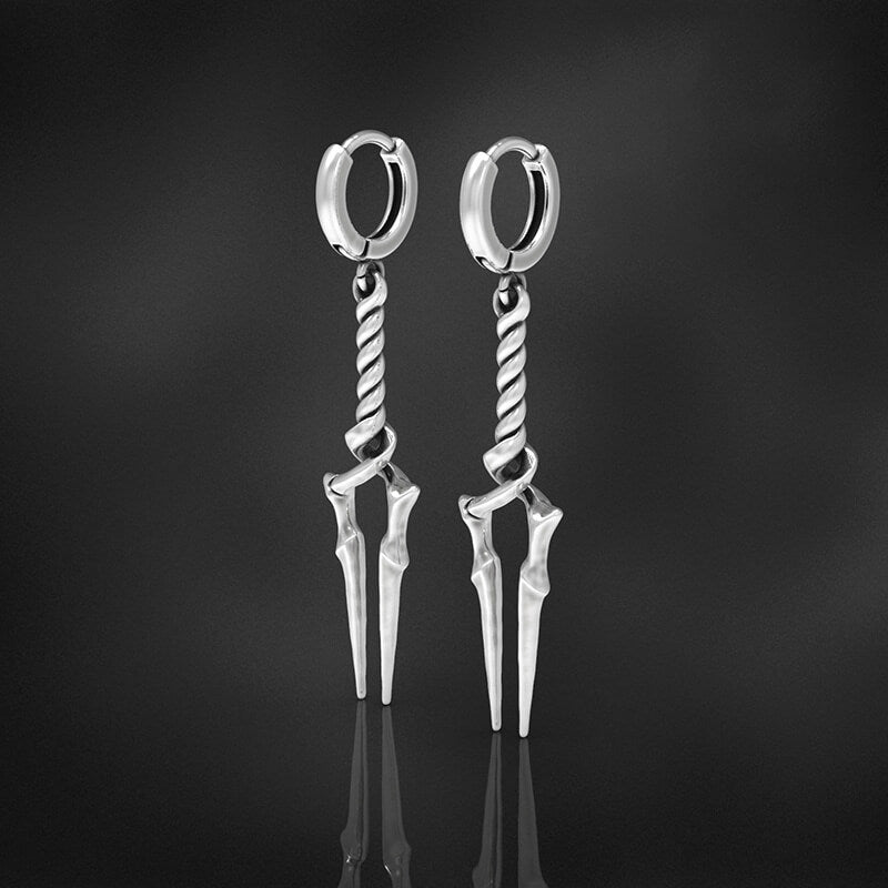 Evangelion Blades Design Earrings Animecore - Aesthetic Shop