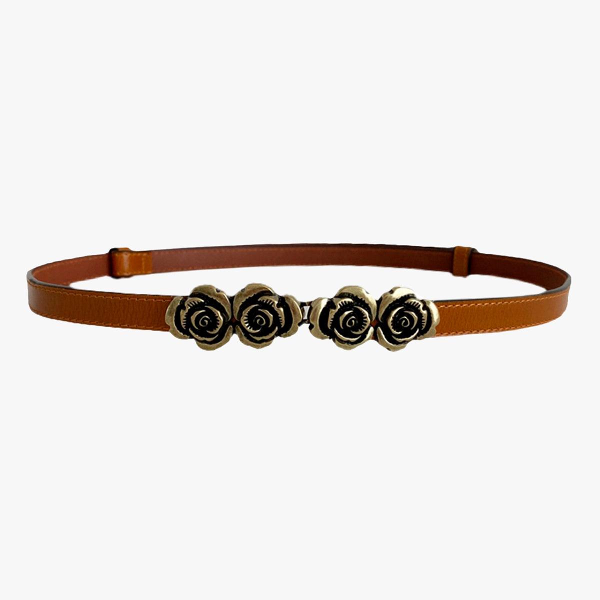 Four Roses Aesthetic Belt - Aesthetic Clothes Shop