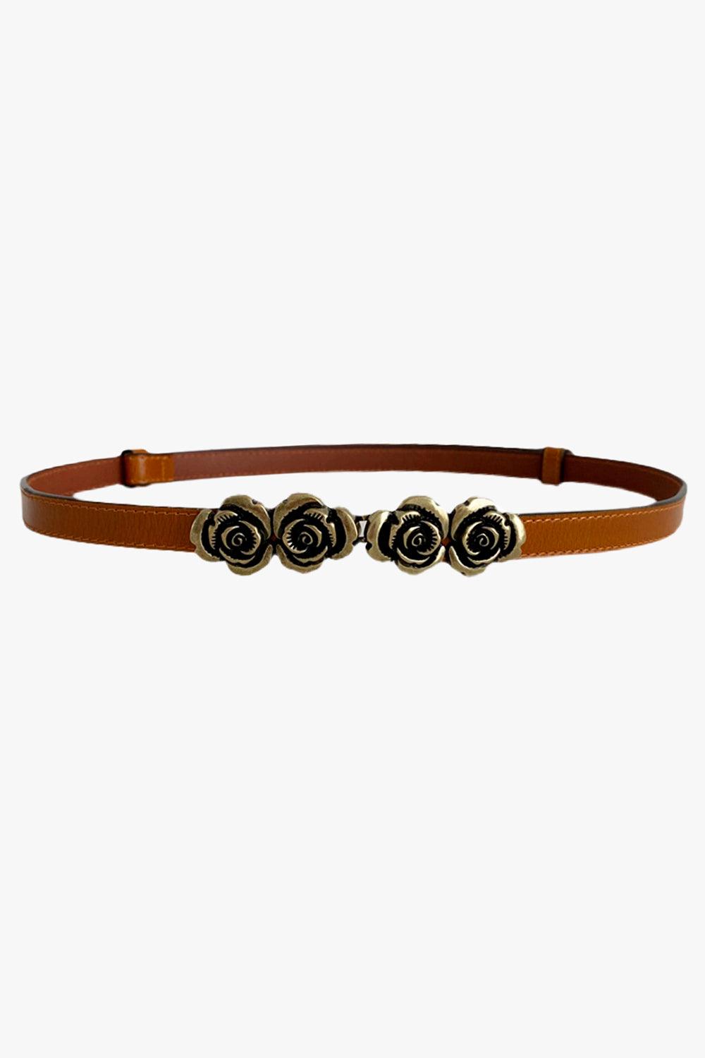 Four Roses Aesthetic Belt - Aesthetic Clothes Shop
