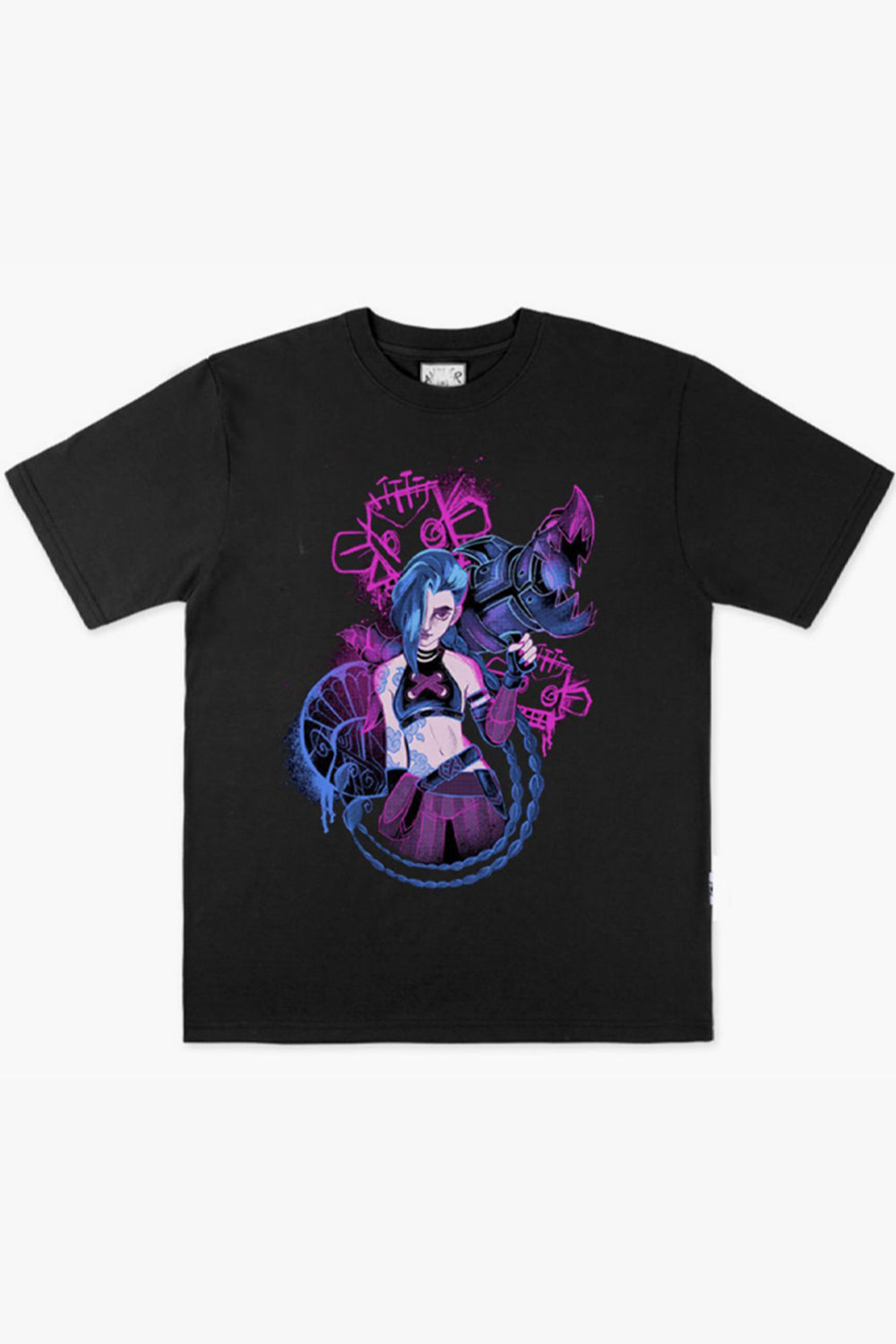 Gamer Girl Aesthetic Jinx T-Shirt League of Legends - AC