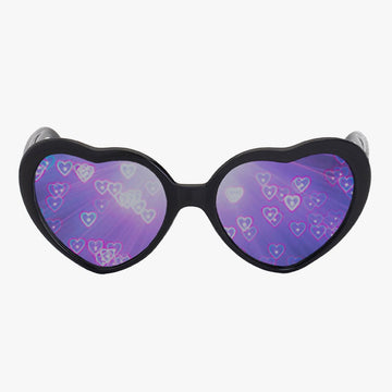GloFX Heart Diffraction Glasses