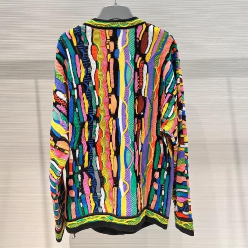 Coogi sweater jacket top