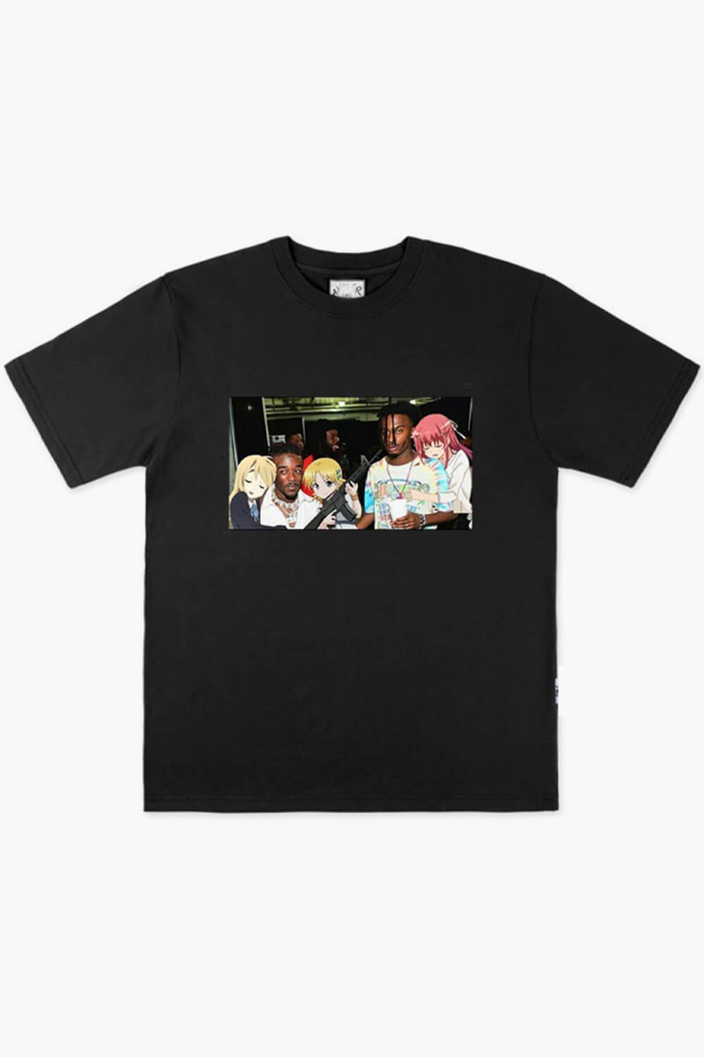 Hip Hop Gang Anime Girls with Guns T-Shirt