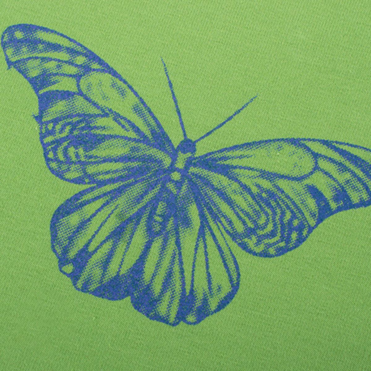 Green store butterfly shirt