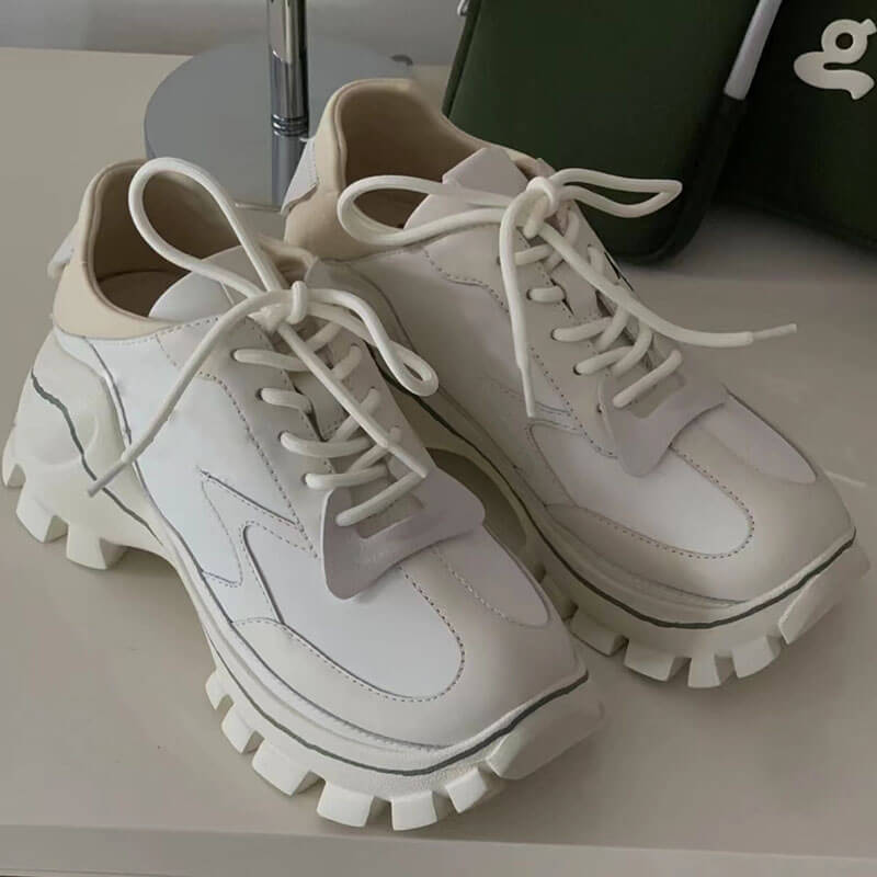 Korean Platform Aesthetic Sneakers