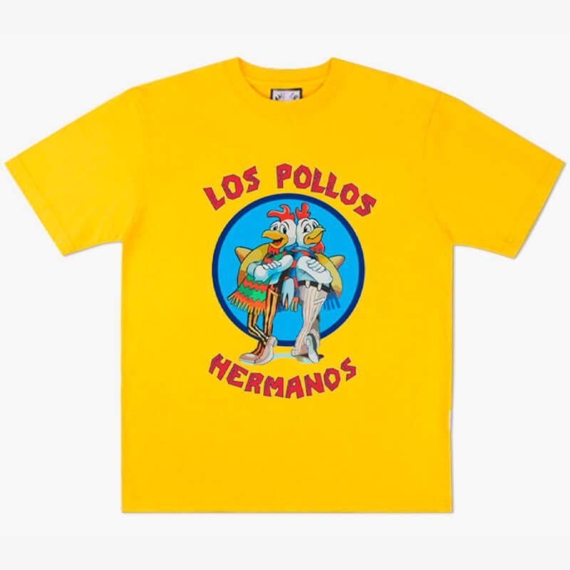 Los Pollos Hermanos T Shirt Breaking Bad Aesthetic Shop