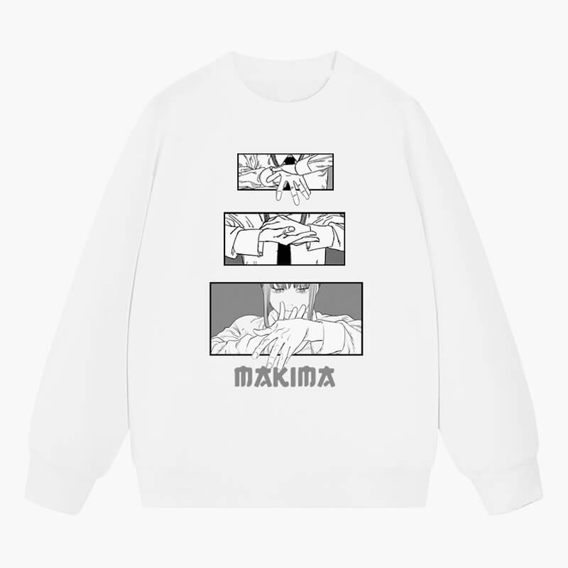 Makima Control Hand Signs Sweatshirt Chainsaw Man • AC Shop