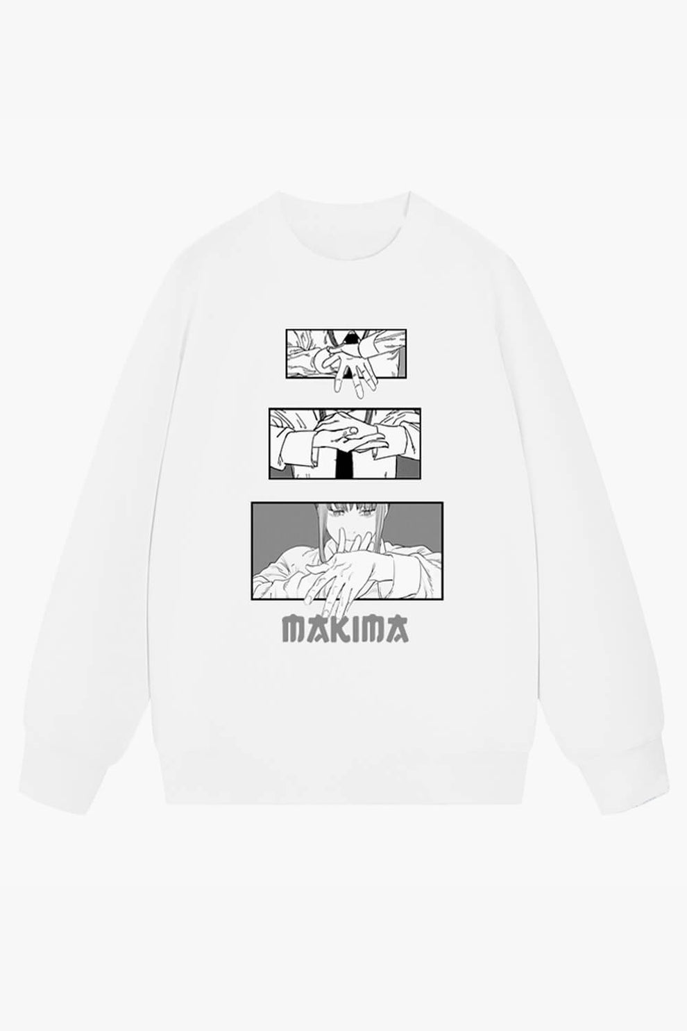 Makima Control Hand Signs Sweatshirt Chainsaw Man • AC Shop
