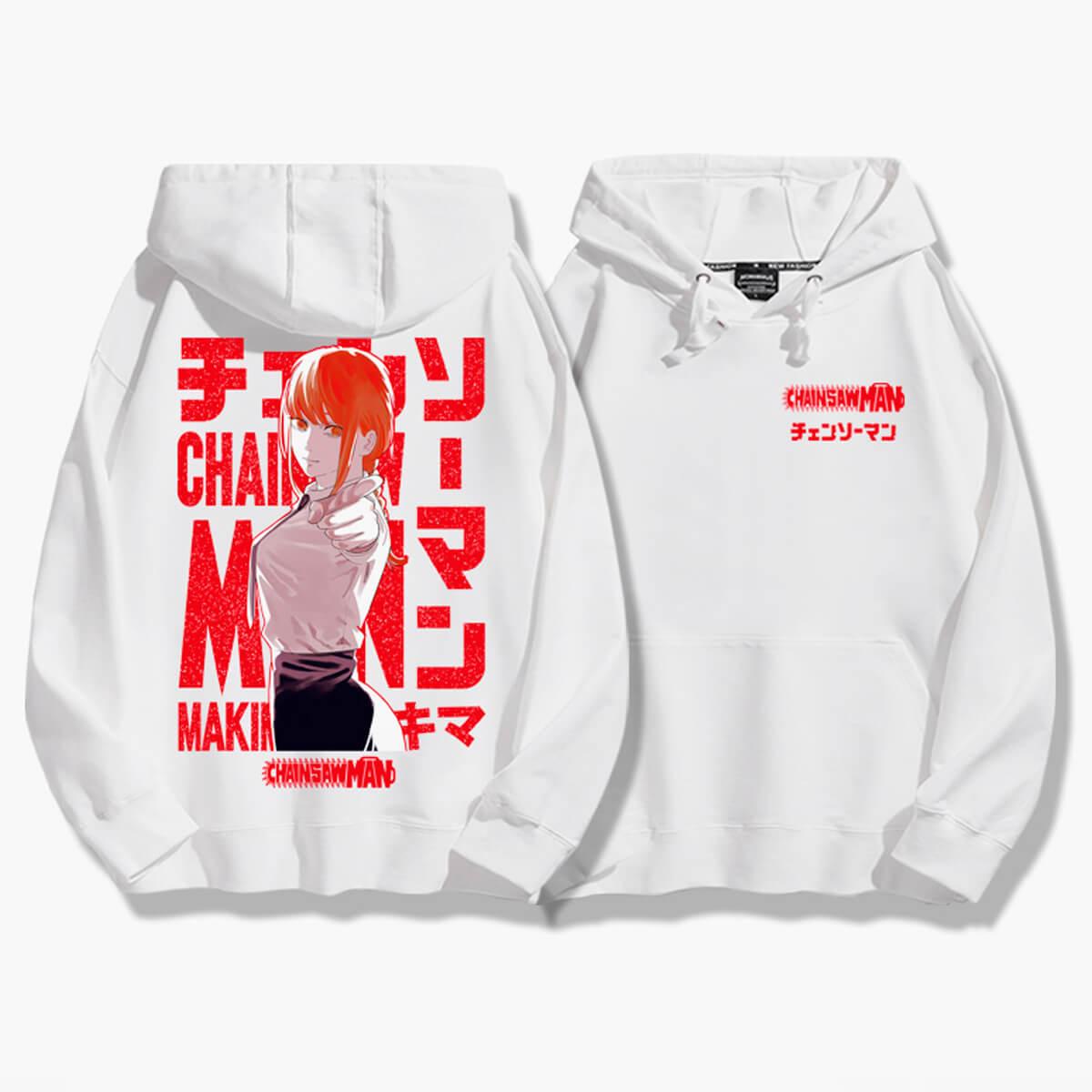 Makima Pointing Hand Chainsaw Man Hoodie - Aesthetic Clothes Shop