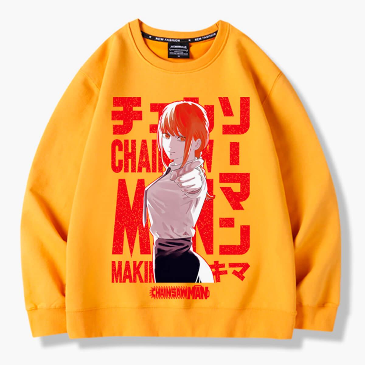 Makima Pointing Hand Chainsaw Man Sweatshirt - Aesthetic Clothes Shop