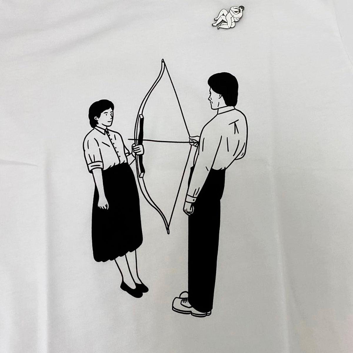 Marina Abramovic and The Arrow T-Shirt - Aesthetic Clothes Shop