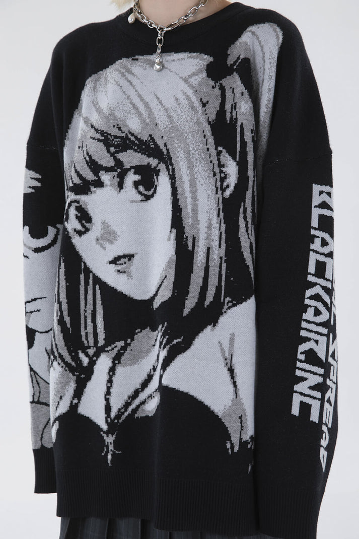 Misa Amane Death Note Aesthetic Sweater - Aesthetic Shop