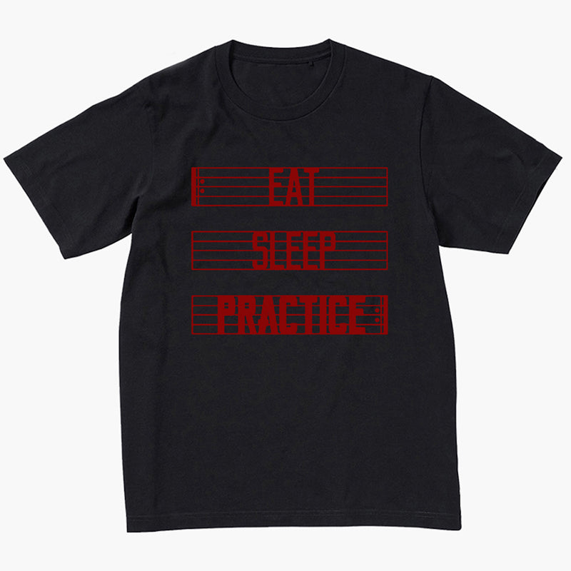 Music Aesthetic Eat Sleep Practice T-Shirt