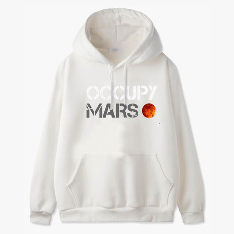 Occupy Mars Elon Musk Hoodie Unisex