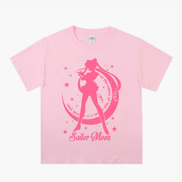 Pink Sailor Moon Aesthetic T-Shirt
