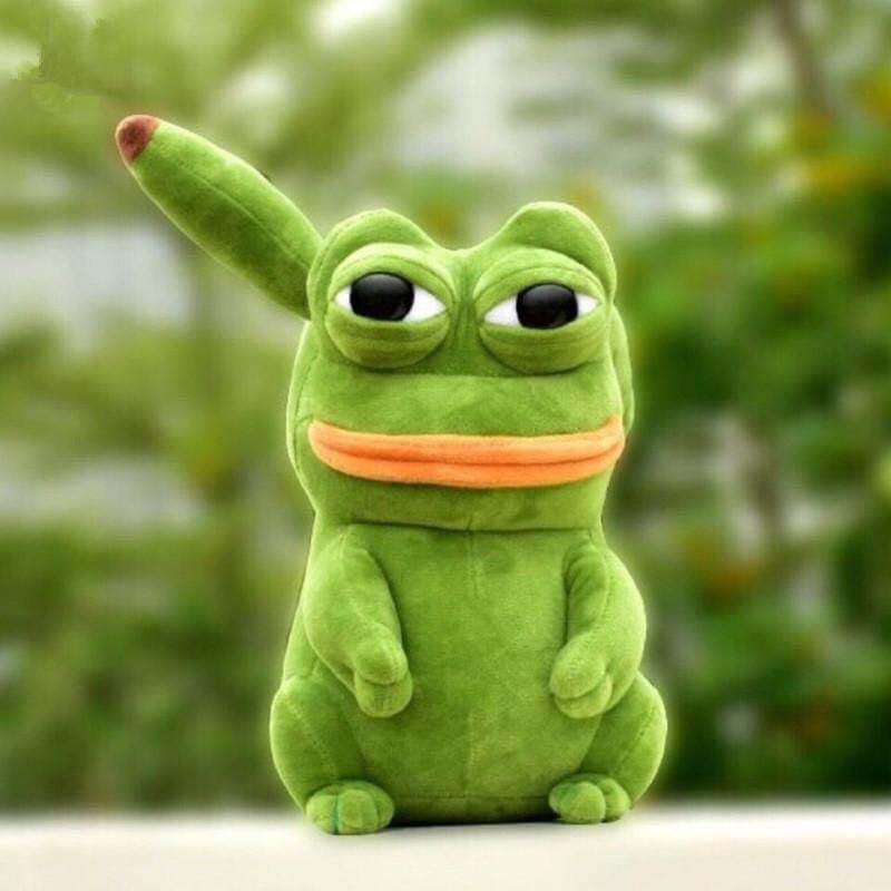 Poke Pepe Frog Plush Toy