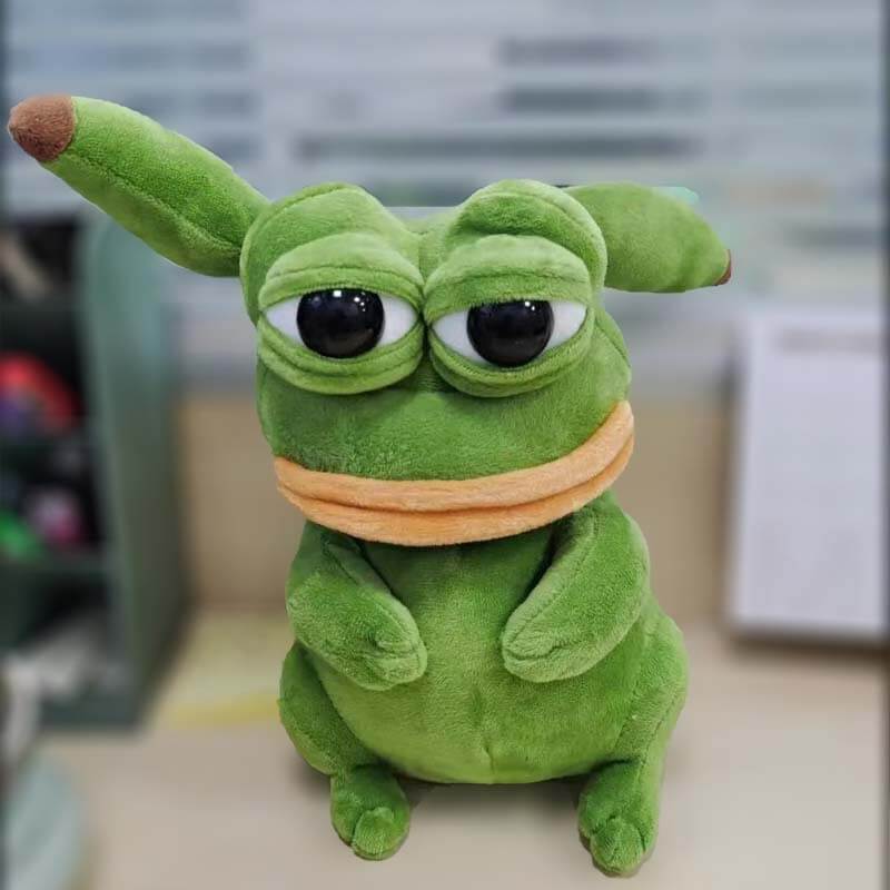 Poke Pepe Frog Plush Toy