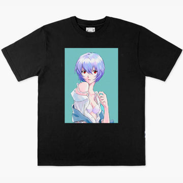 Rei Ayanami Horny Aesthetic Anime T-Shirt