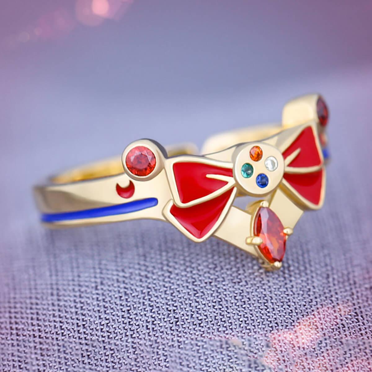 Sailor Moon Aesthetic Ring S925 Silver - Aesthetic Clothes Shop