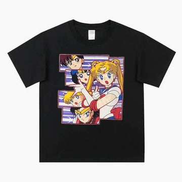 Sailor Moon Team Aesthetic T-Shirt