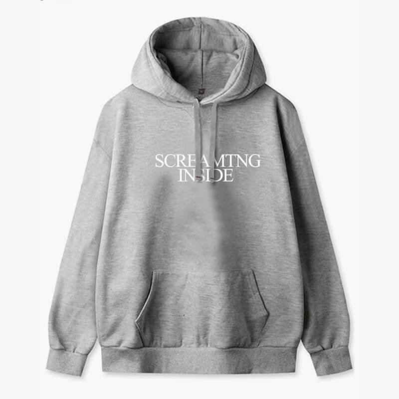 Screaming 2025 inside hoodie