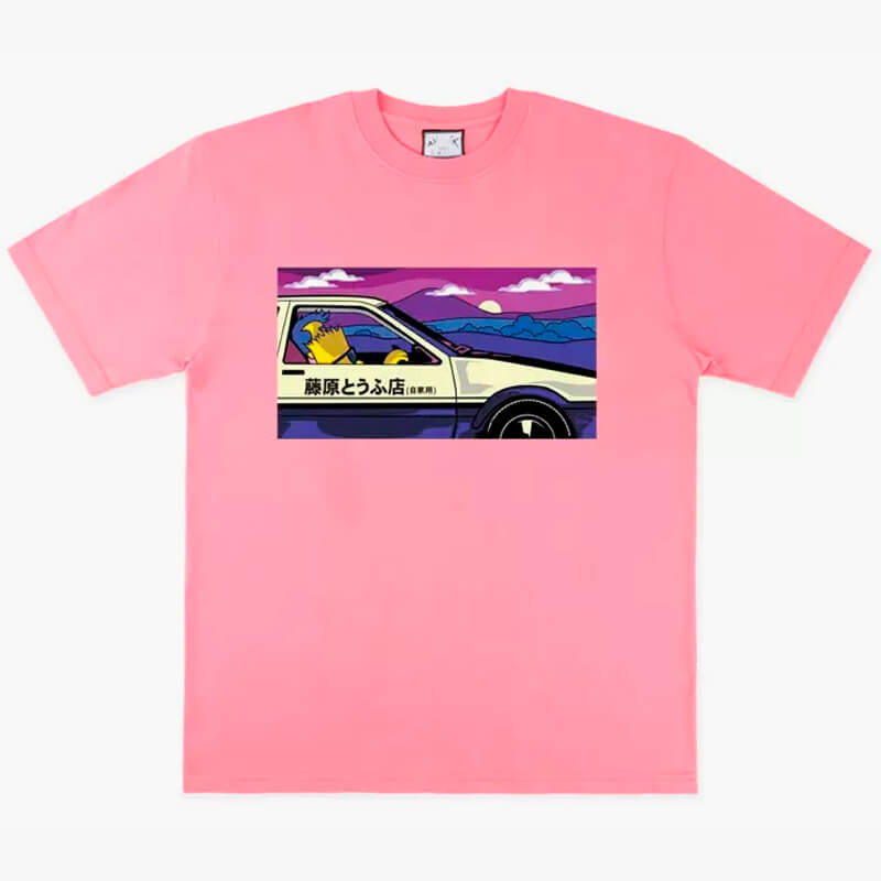 Simpsons Retro Wave Aesthetic T-Shirt