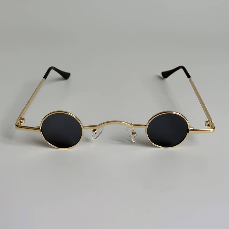 Small Round Retro Cryptid Glasses Aesthetic Clothes Shop