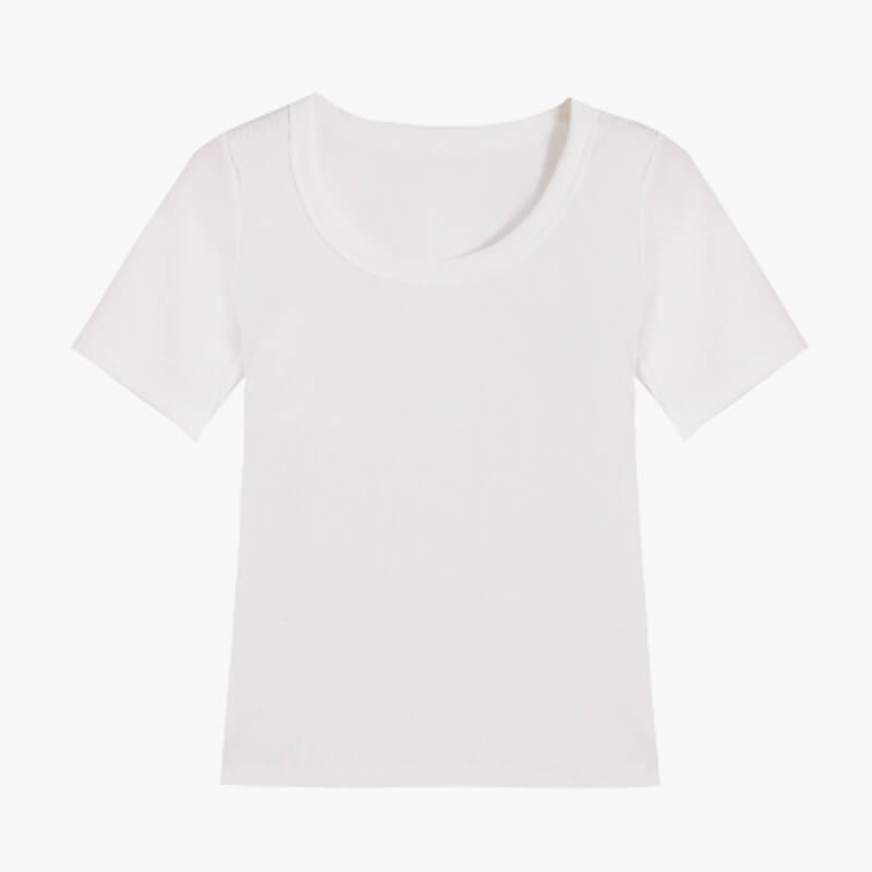 Soft Girl Aesthetic Basic T-Shirt For Women