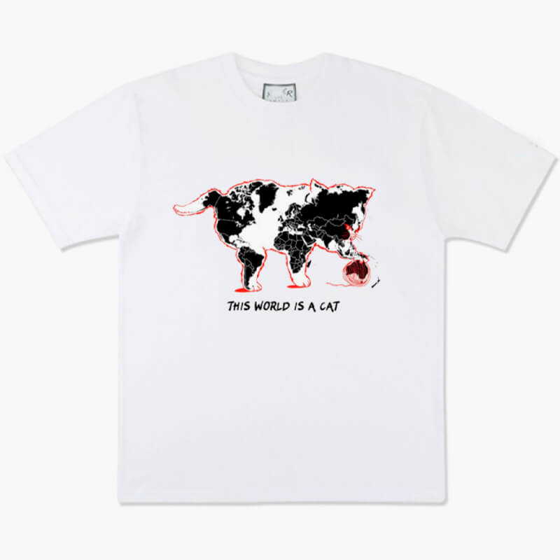 The World is a Cat T-Shirt 