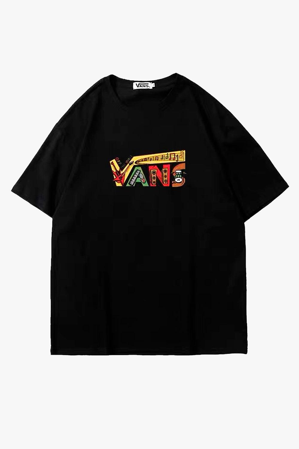 Vans Music Instruments Indie T-Shirt - Aesthetic Clothes Shop